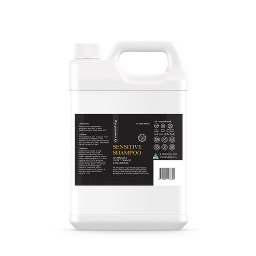 Organic Sensitive Dog Shampoo Bulk Australian Made natural