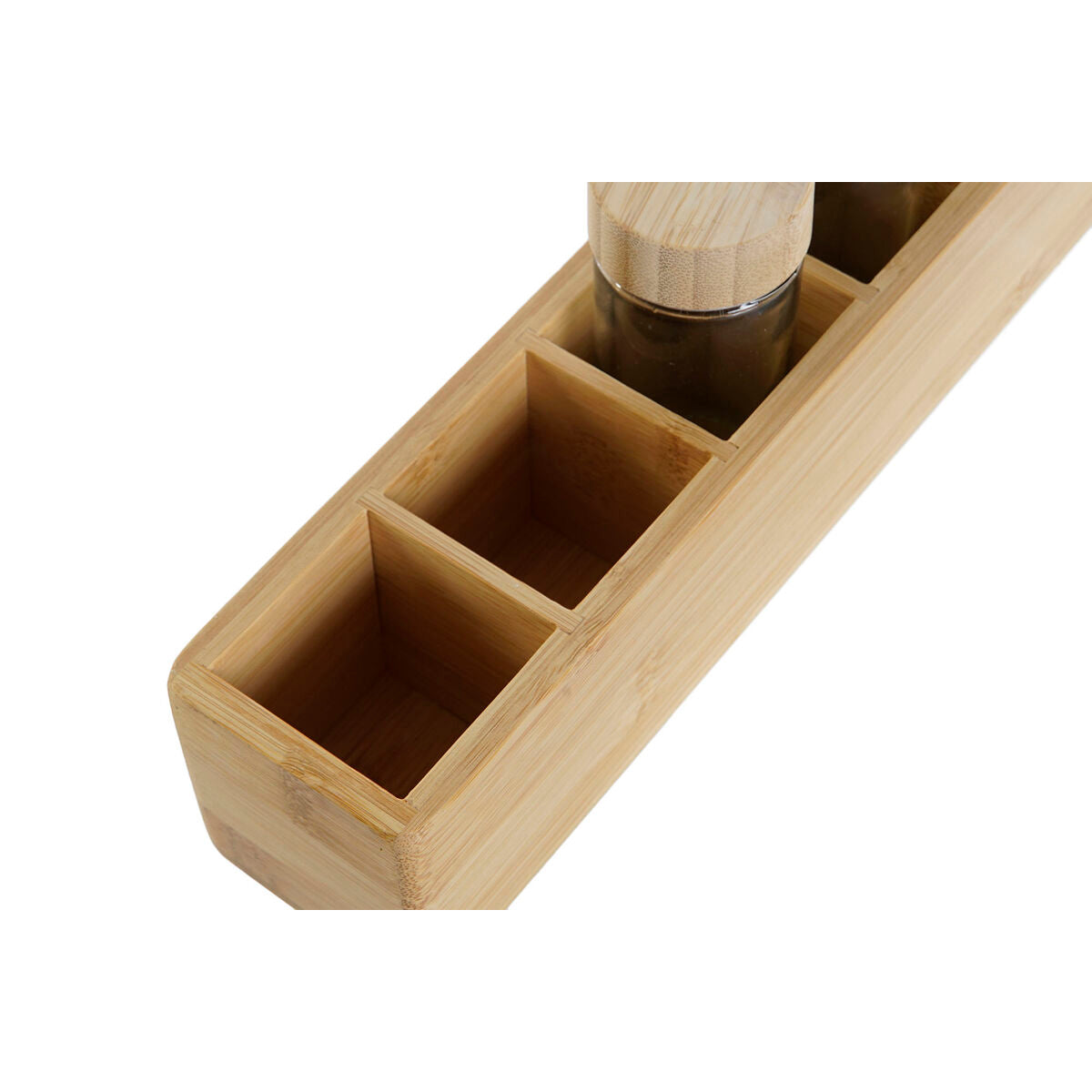 Bamboo Spice Rack DKD Home Decor 32,5 x 6,5 x 6,5 cm