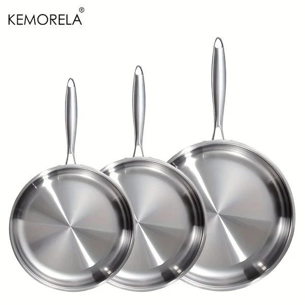 Stainless Steel Cooking Trio