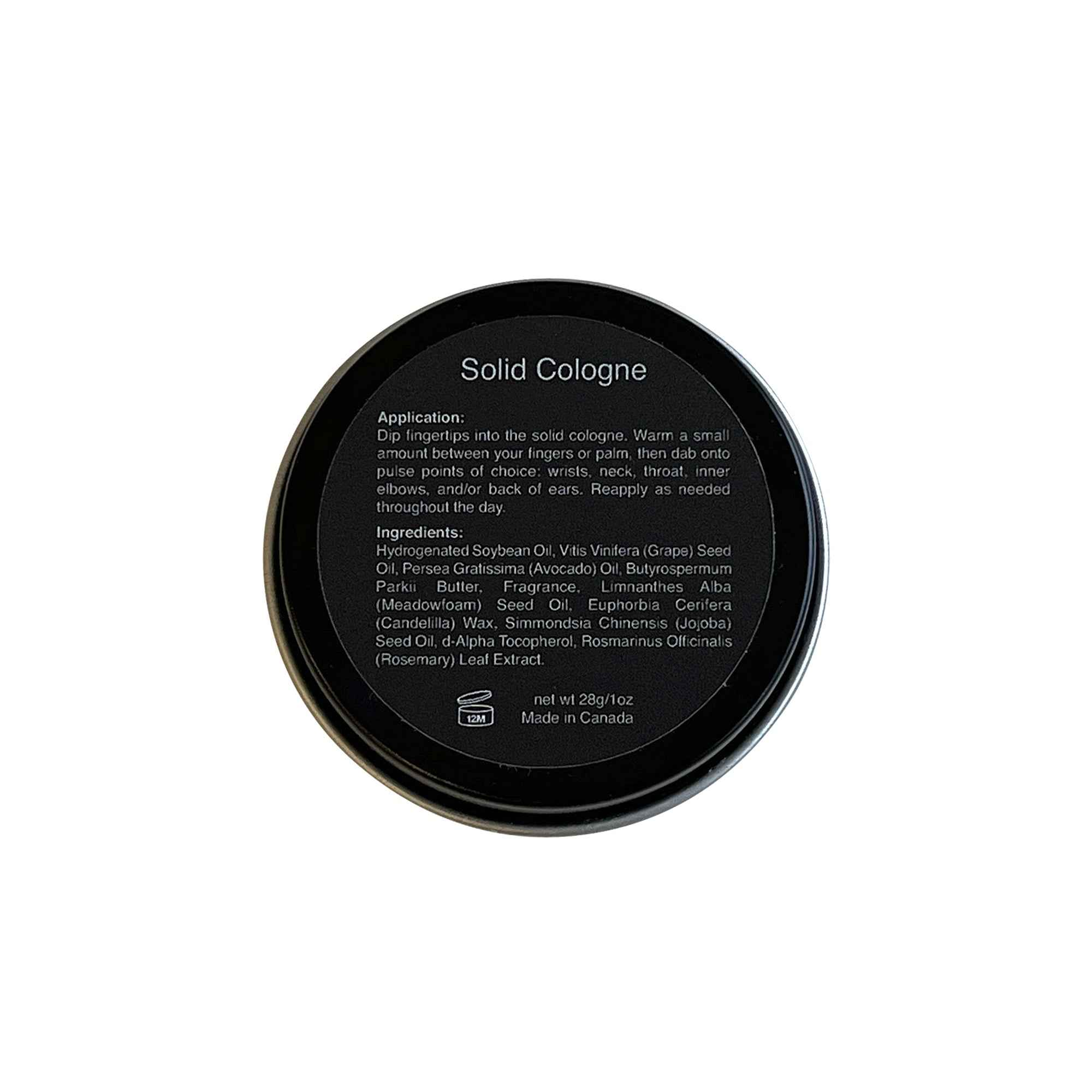 Solid Cologne Speakeasy